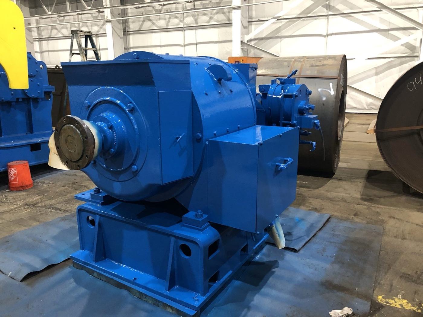 Industrial equipment refinish